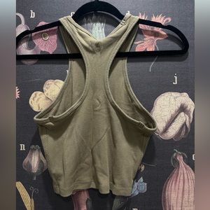 Lululemon tan racerback tan tank top